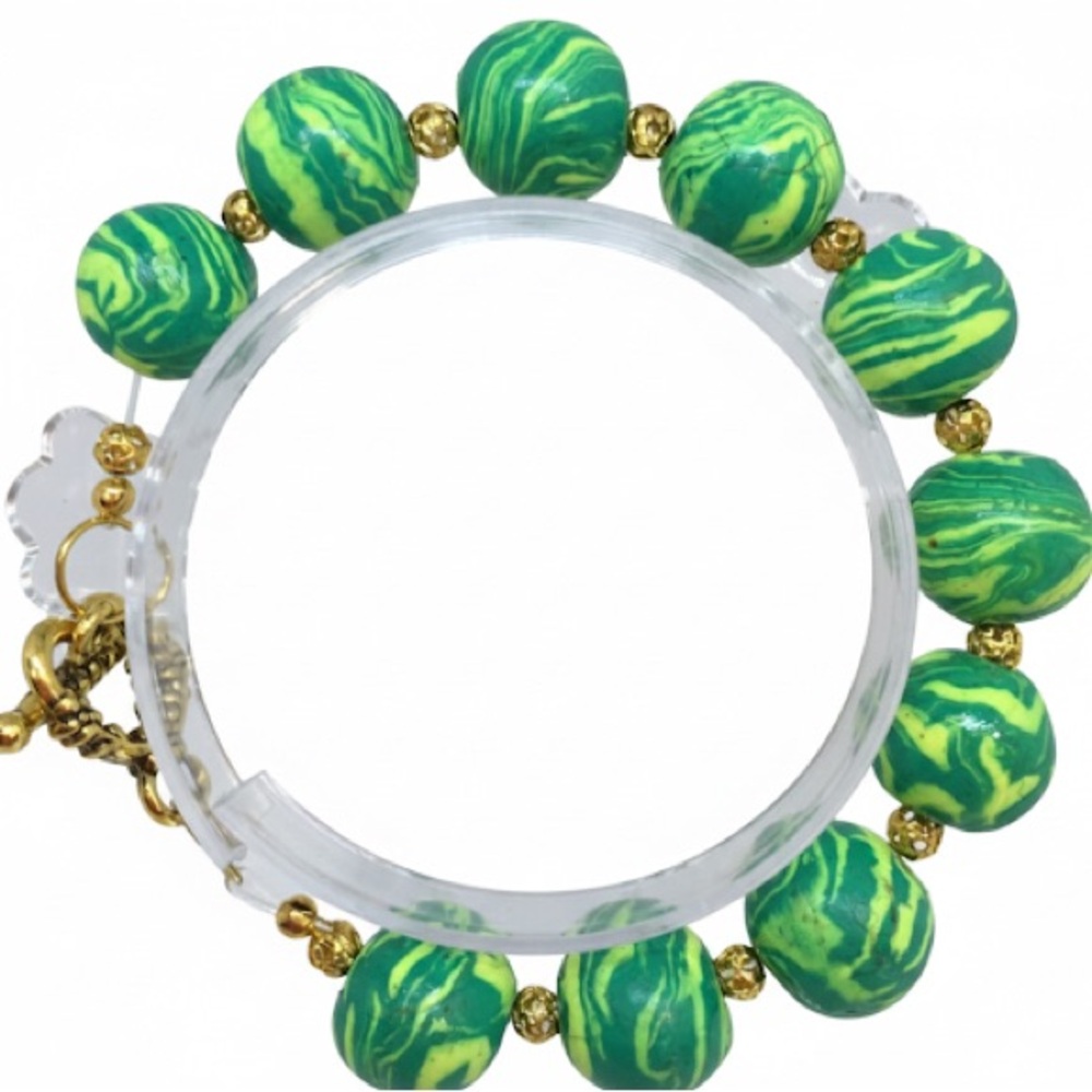 Artisan Polymer Clay Beaded Bracelets | Handmade & Unique - Picture 6 of 11